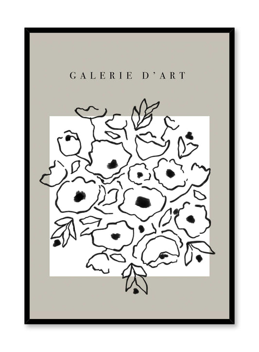 Flowers of Cateau-Cambresis, Poster