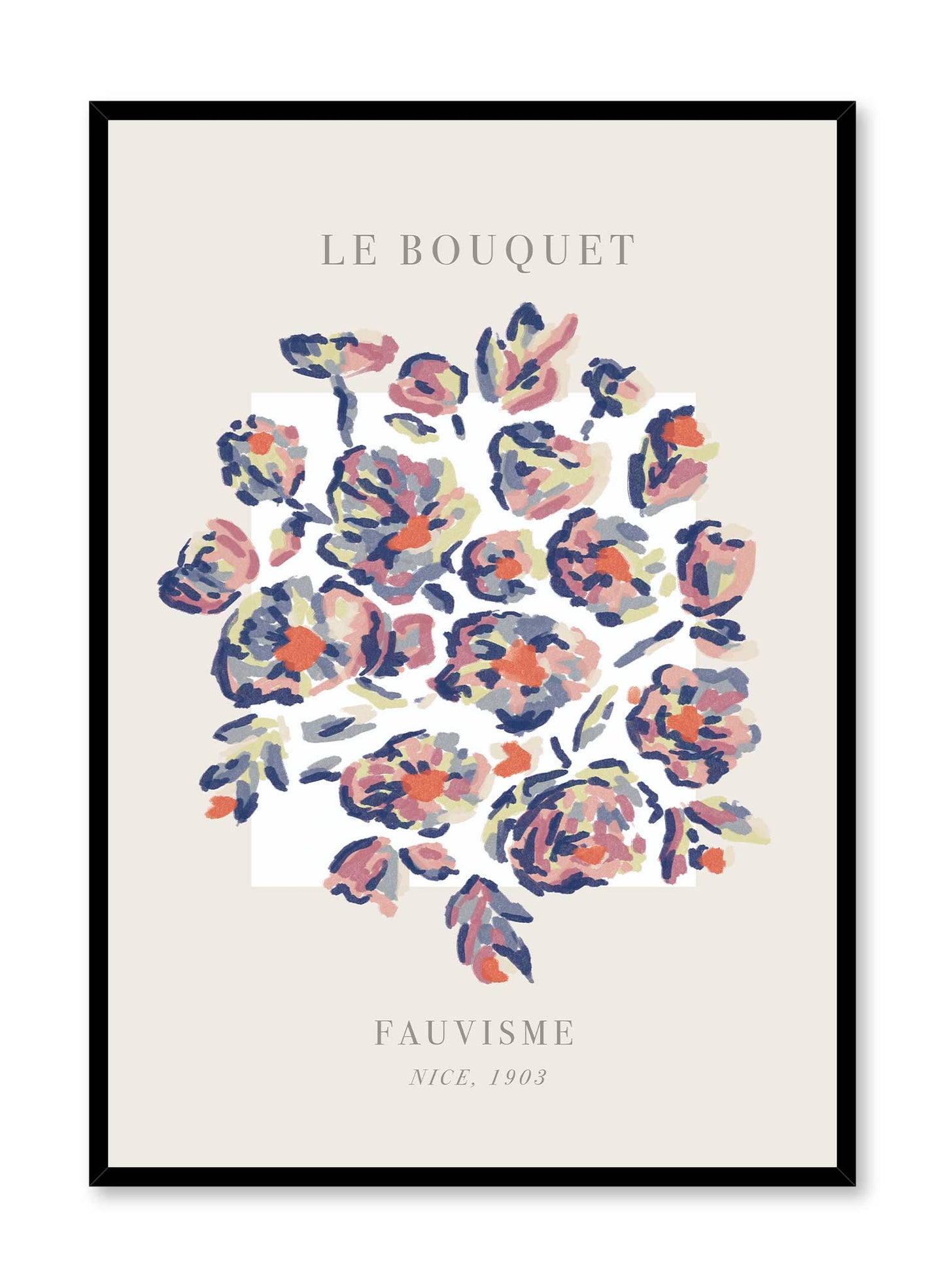Fauvist Bouquet, Poster